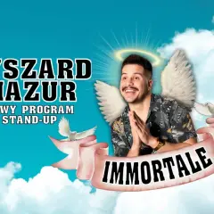 Ryszard Mazur w nowym programie stand-up "Immortal".