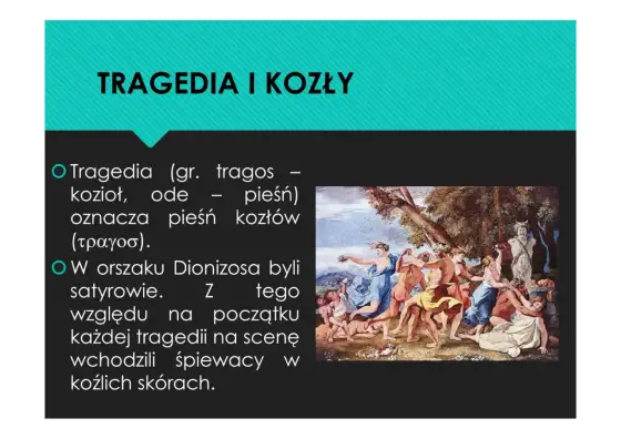 Geneza teatru antycznego: Od obrzędów do dramatu